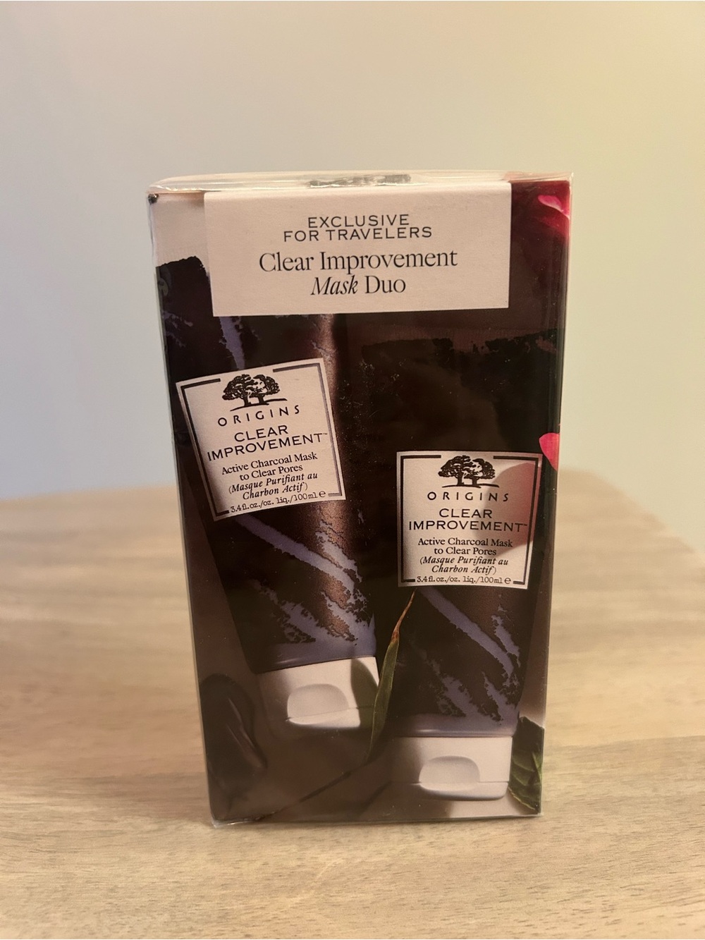 Origins Clear Improvement Mask Duo - Black and White Packaging